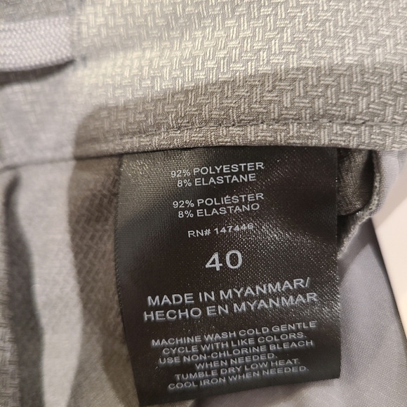 Hang Ten Gray Hybrid 4 Way Stretch Shorts 10" Inseam Size 40 NWT - Picture 8 of 9